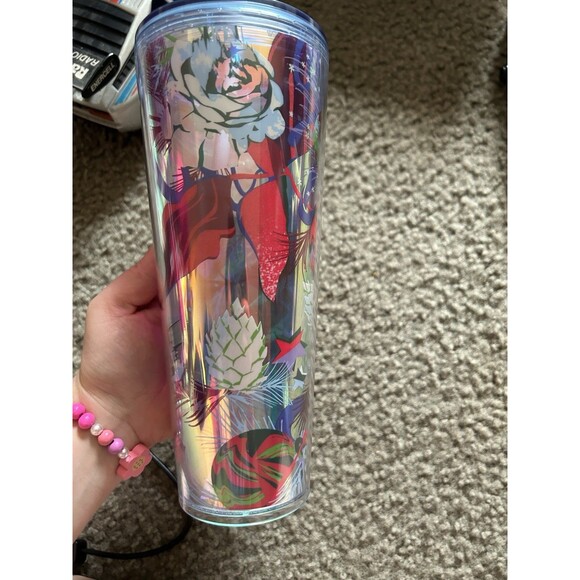 Starbucks Holiday 2023 Rose Venti Cold Cup Tumbler - Picture 5 of 8